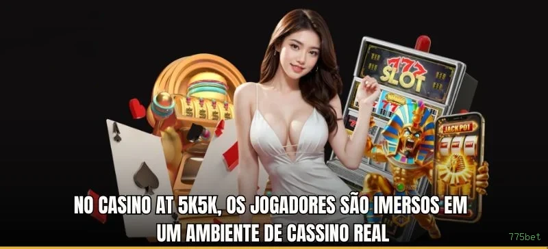 Imagem promocional da 775bet mostrando a plataforma e suas vantagens